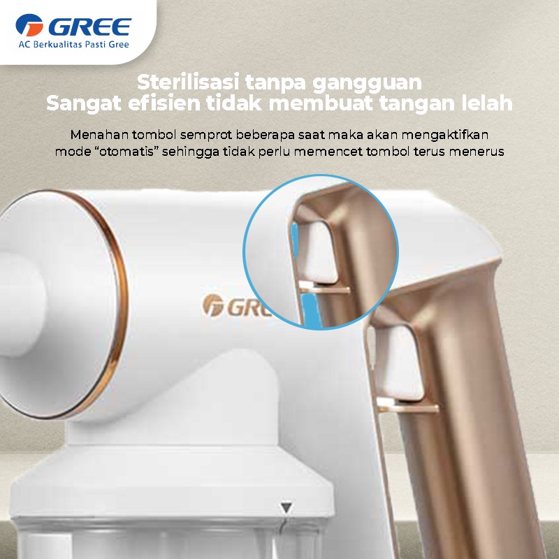 GREE Disinfectant Spray Gun Pembuat Cairan Disinfektan GDSG-VKILLER300