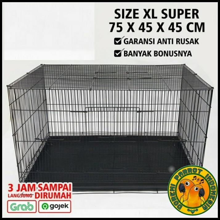 Kandang Jumbo Burung / Anjing / Kelinci / Dayang Jumbo / Kandang Lipat