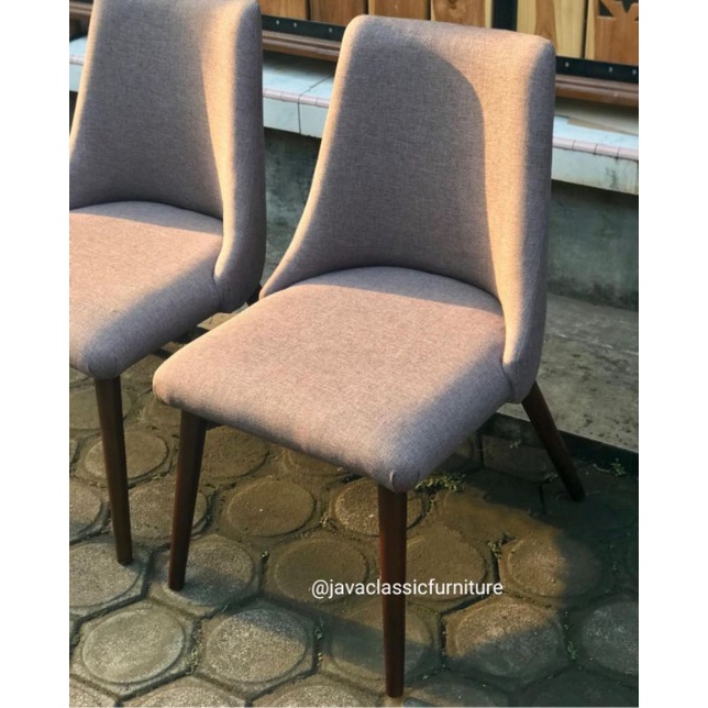 Kursi santai jok teras cafe minimalis modern kayu jati furniture jepara kursi makan tamu minimalis-2