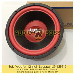 Subwoofer 12 inch Legacy LG1295 2    250 Watt          Subwoofer Legacy 12 inch LG 1295    250W