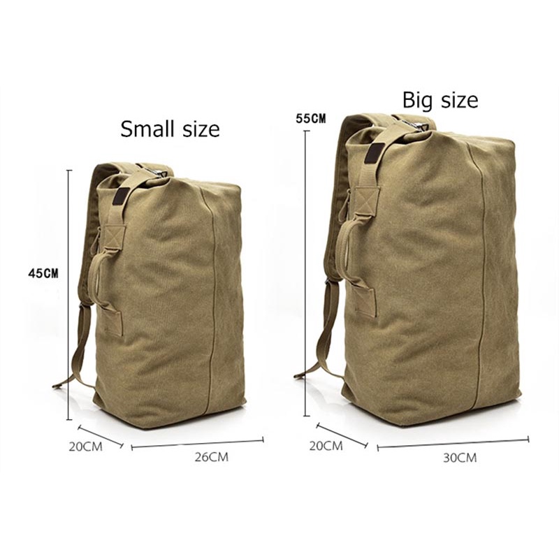 Tas Ransel Travel Kanvas - 170037