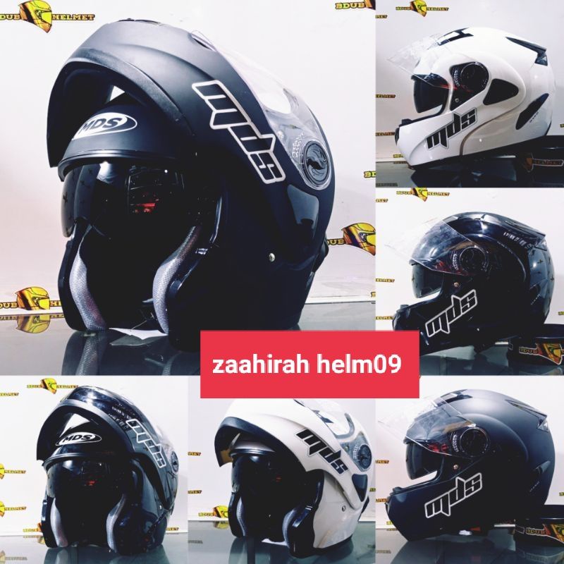 MDS prorider solid original lisensi DOT-HELM MDS PROVIDER-HELM MDS SERIES-HELM MDS BISA COD-HELM MDS