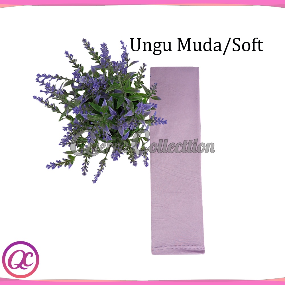 Manset tangan sambung/Bolero polos warna bahan spandek baloon all size dan jumbo-Ungu muda