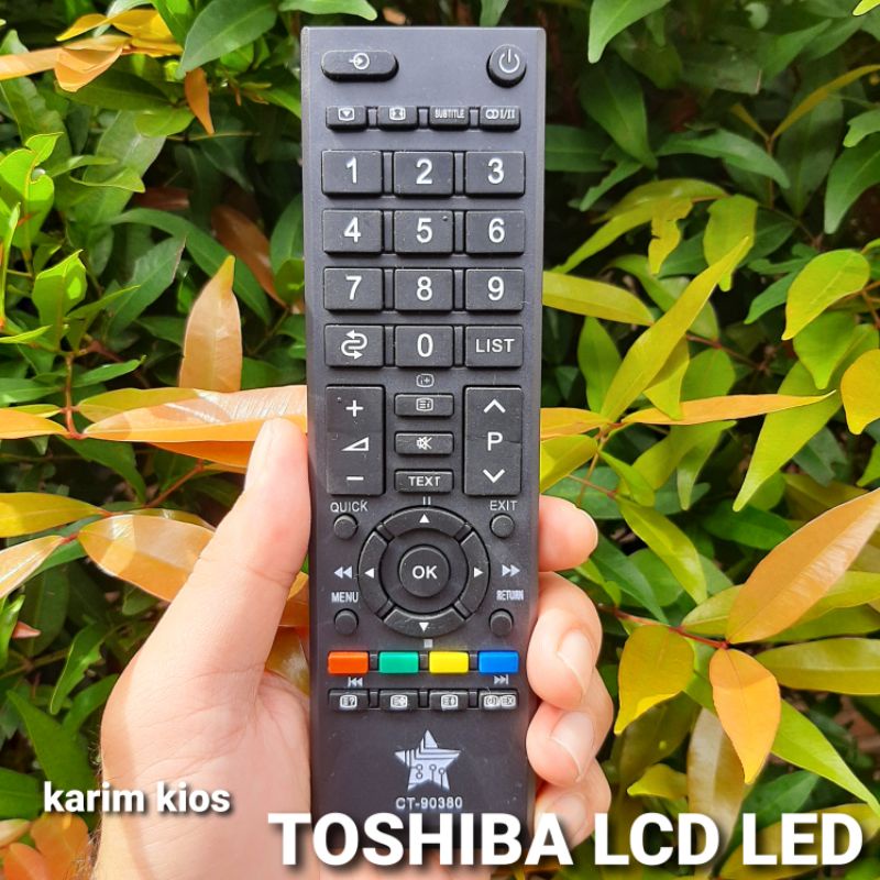 Remot Remote Toshiba LCD LED Menyerupai Original