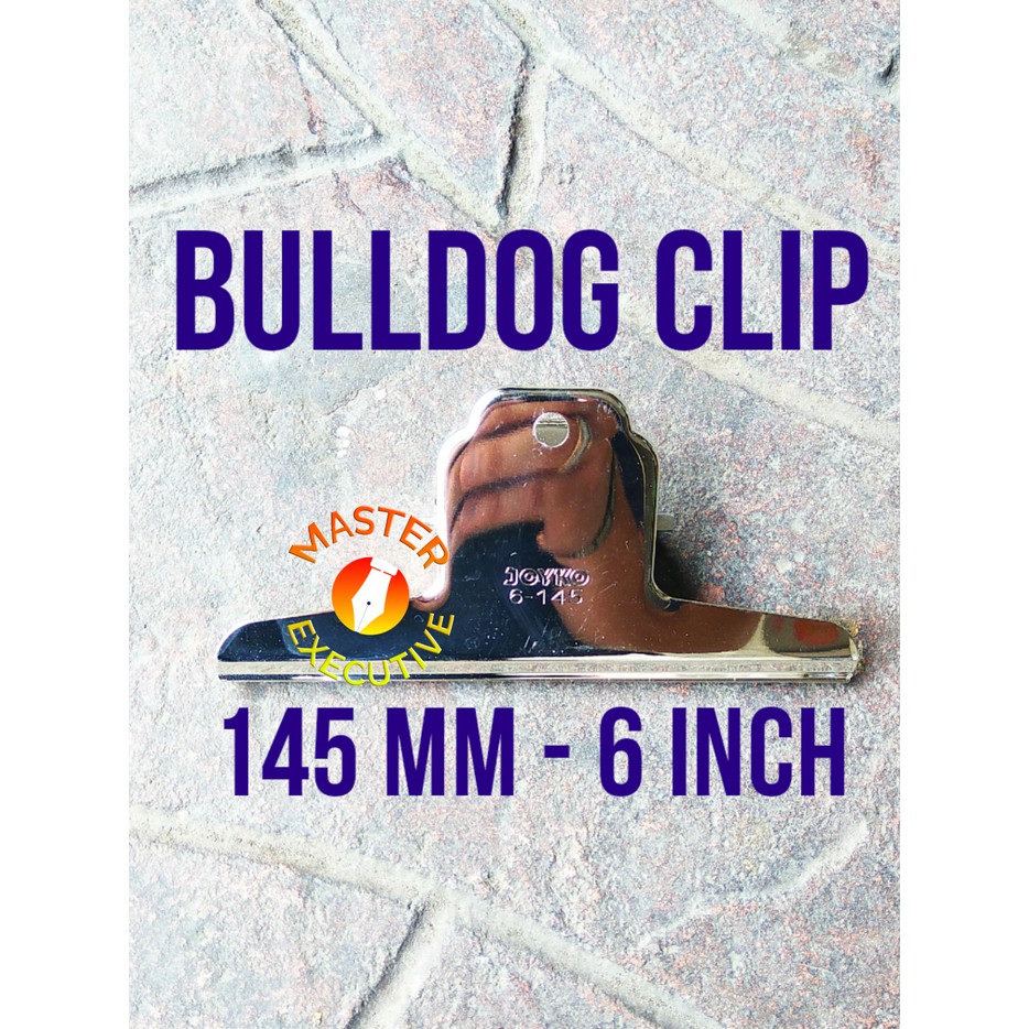 [Buah] Joyko Bulldog Clip / Penjepit Jumbo / Jepitan Besar 145 mm / 6-145