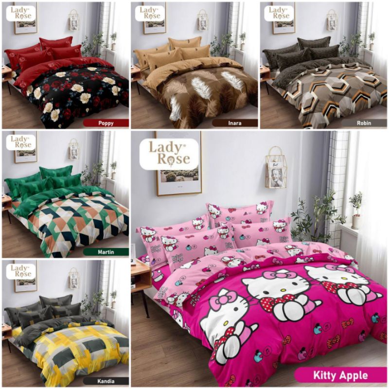 Bedcover Lady Rose uk.180×200cm/Bedcover Lady Rose Flat/Bedcover set Lady Rose