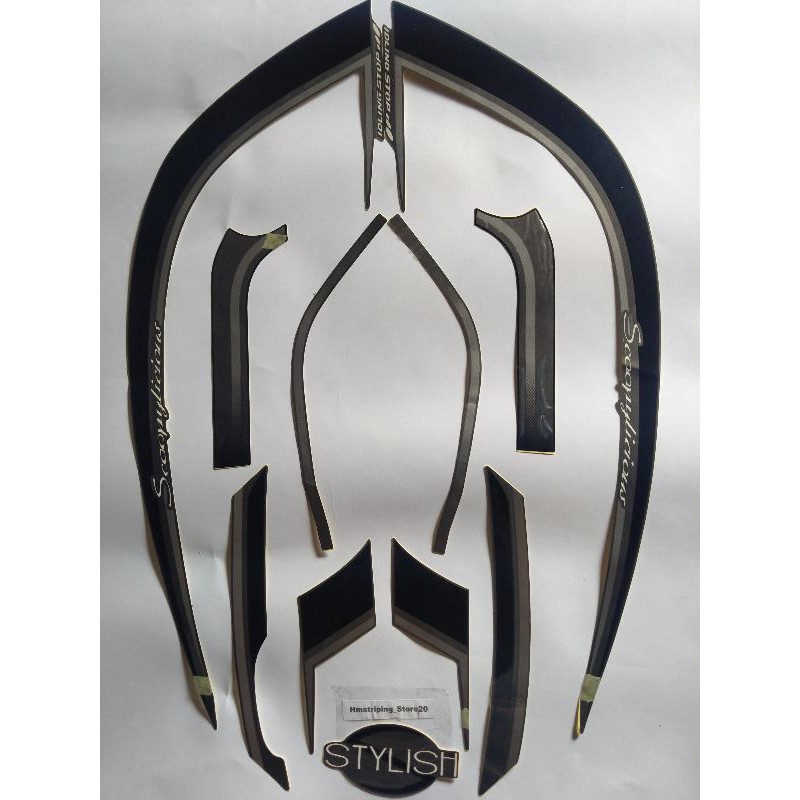 striping sticker Scoopy stylist 2016 original