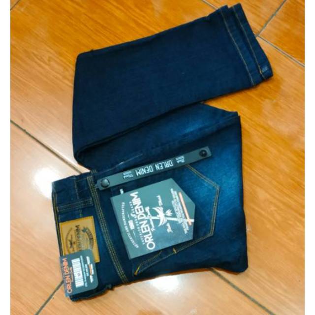 Jeans  original orlen denim murah free gelang