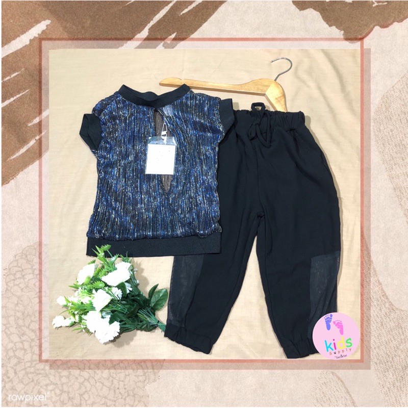 [4-5 TAHUN] BAJU ANAK IMPORT SETELAN CEWEK/PEREMPUAN