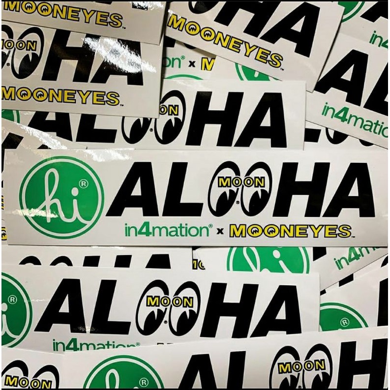 IN4MATION x MOONEYES STICKER MOONEYES ORIGINAL [DM240]