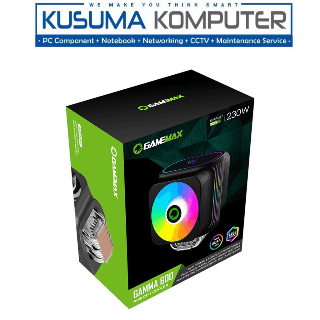 Gamemax GAMMA 600 RAINBOW CPU COOLER