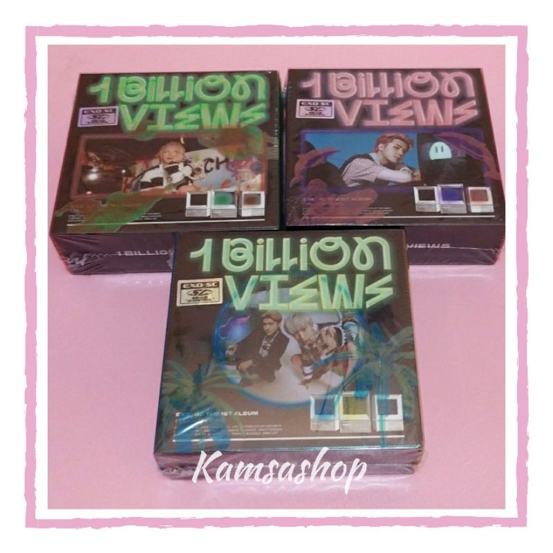 EXO SC 1 BILLION VIEWS KIHNO ALBUM [READY]