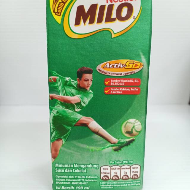 

MILO UHT AKTIV-GO 190ml