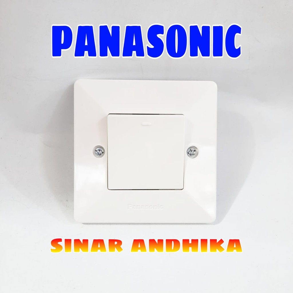 SAKLAR ENGKEL LEBAR FLASIMO PUTIH PANASONIC WCJP 51181