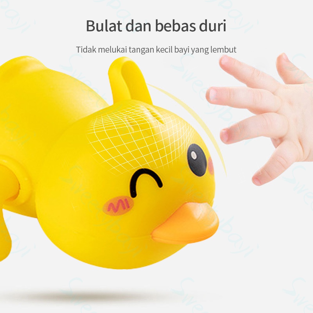 SweetyBayi Mainan mandi bayi Mainan bebek Renang