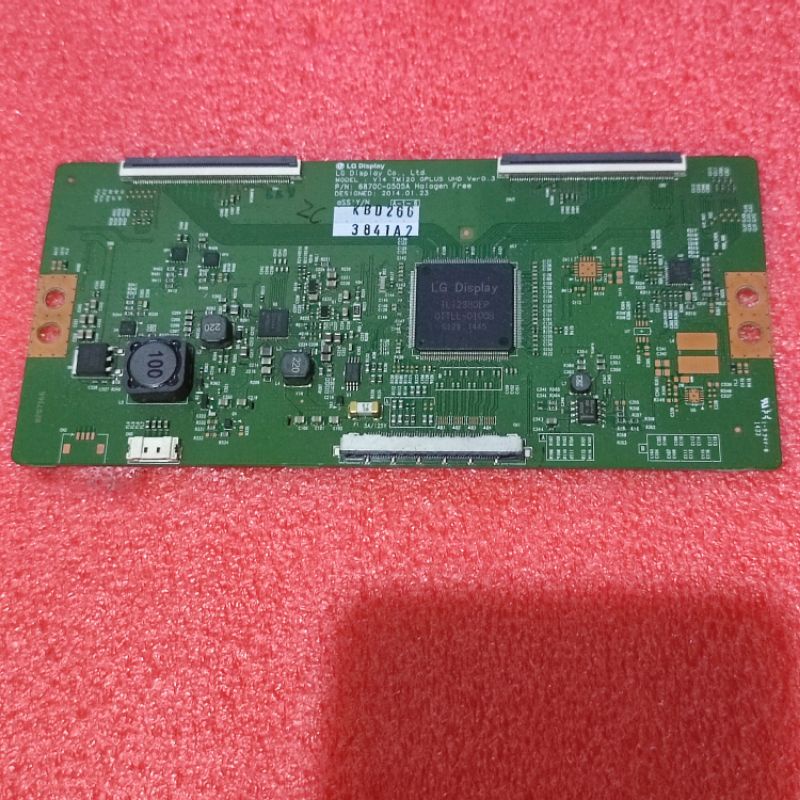 Tcon T con board logic tv LED LG Display Co., Ltd. MODEL: V14 TM120 GPLUS UHD Ver0.3 P/N: 6870C-0505