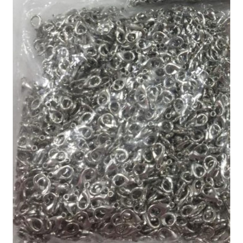 kokot udang pack gede grosir gold dan silver 12mm(900-1000pcs-+)