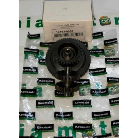 GIGI GEAR GIR IDEL IDLE IDER STATER KLX 150 S L BF DT TRACKER TREKER 19T-27T 29T-67T KAWASAKI ORI