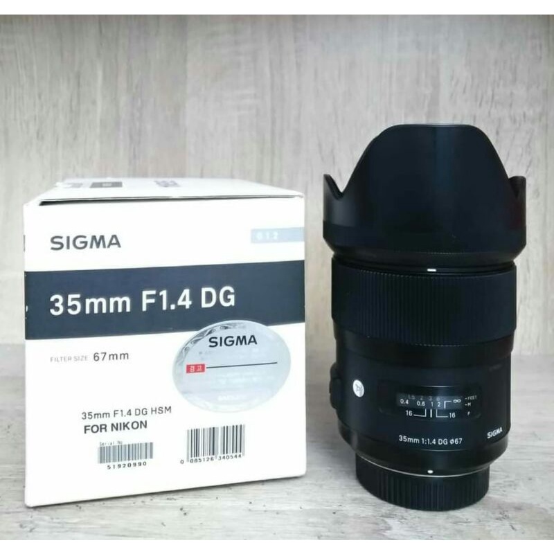 LENSA SIGMA ART 35MM F1.4DG SECOND