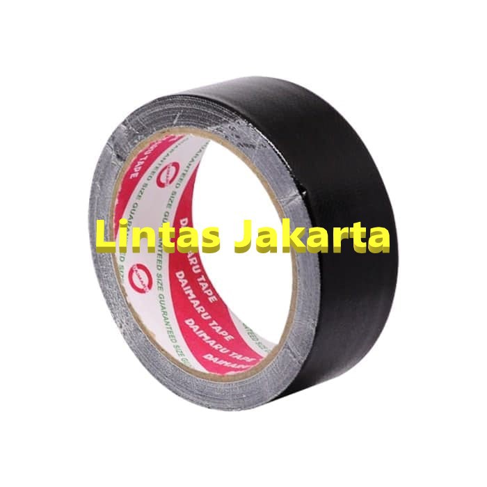 Lakban Hitam 1 Inch MERK Daimaru