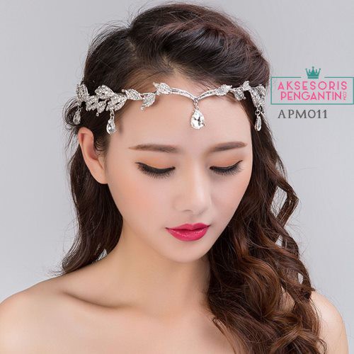 [STOK TERBATAS] HEADPIECE WEDDING AKSESORIS PENGANTIN HIASAN RAMBUT APM011