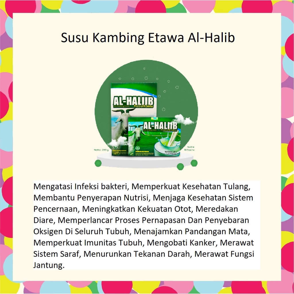 

SUSU KAMBING ETAWA AL-HALIB ORIGINAL #SACHET