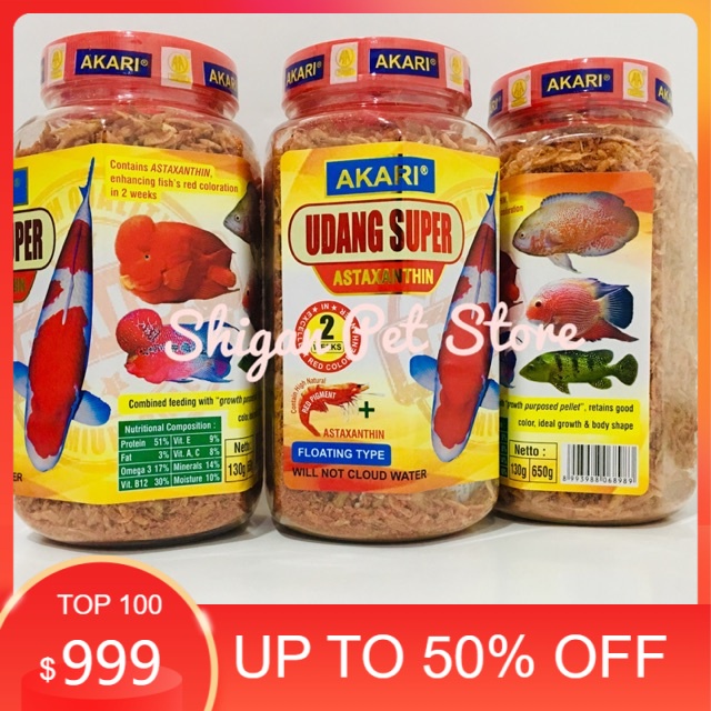 

AKARI UDANG SUPER ASTAXANTHIN 130 g gr gram