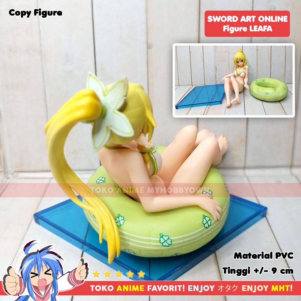 Figure Anime SAO Sword Art Online Leafa Swimsuit Swimwear Version