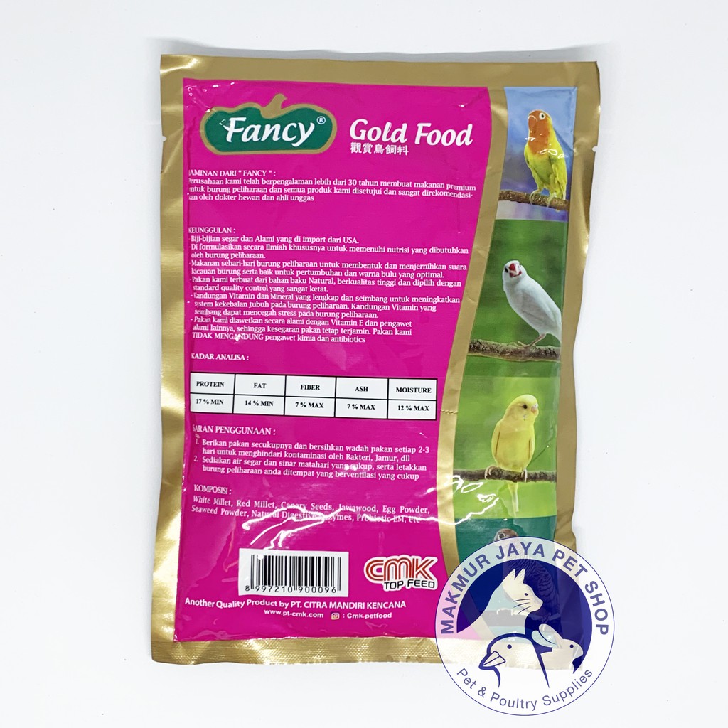 Pakan Burung Perkutut Fancy Bird Food 450 gram