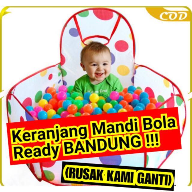 Keranjang mandi bola (hanya keranjang) keranjang basket, keranjang mainan anak, keranjang mandi bola