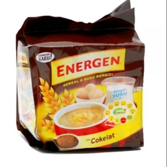 

Energen Sereal Cokelat Pack 290 gr (Isi 10 bungkus)