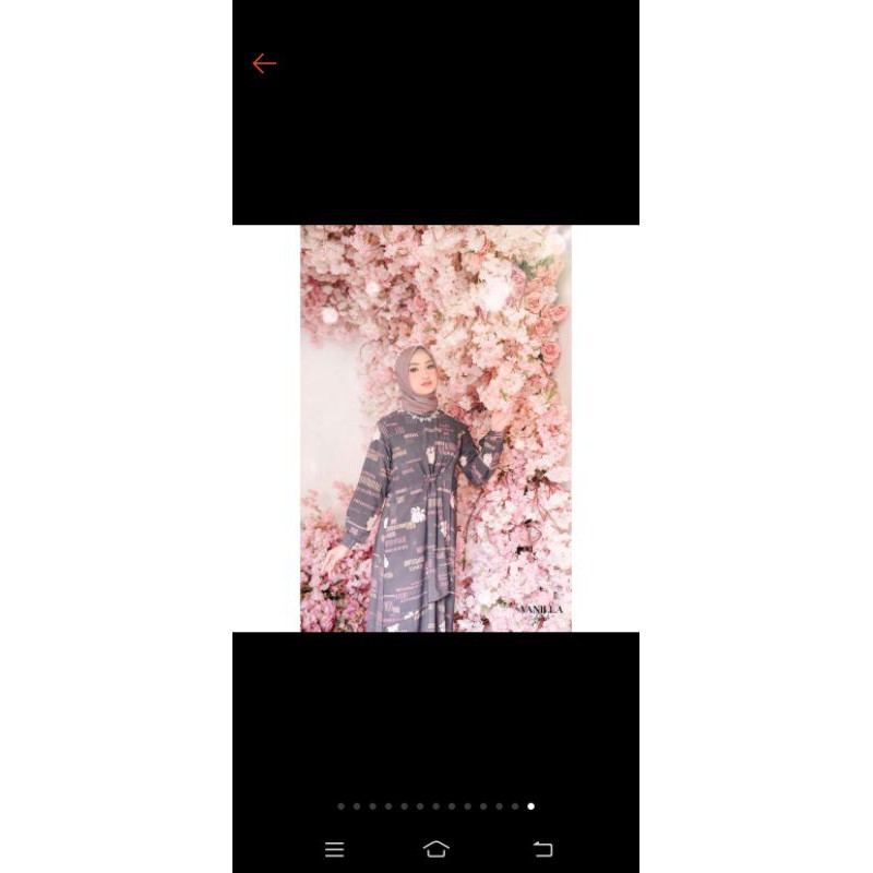 Lotus Dress - Royal Brunatte by Vanilla Hijab