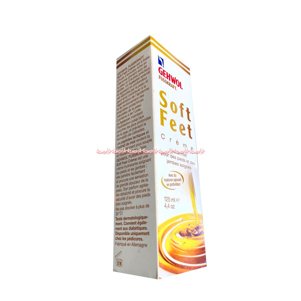 Gehwol Fusskart Soft Feet 125gr Cream Lembut Yang Baik Untuk Mengangkat Sel Kulit Mati Gehwoll