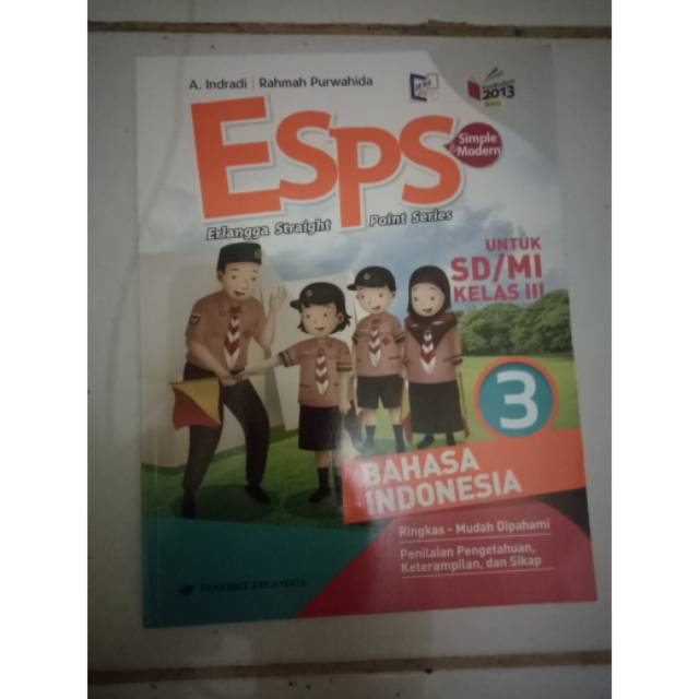 

Buku esps erlangga straight point series bahasa Indonesia untuk kelas 3 SD