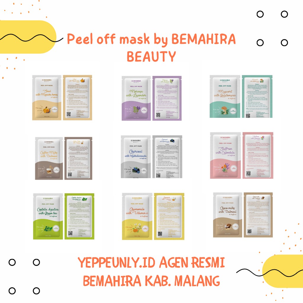 [BPOM] PEEL OFF MASK by BEMAHIRA BEAUTY