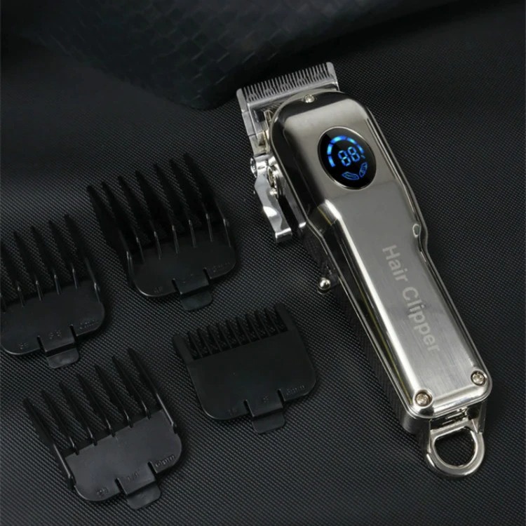 Kemei KM-2002 Hair Clipper Charger Cordless Cukur Rambut