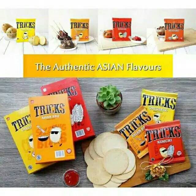 

Tricks Baked Potato Crisps / Snack Kentang