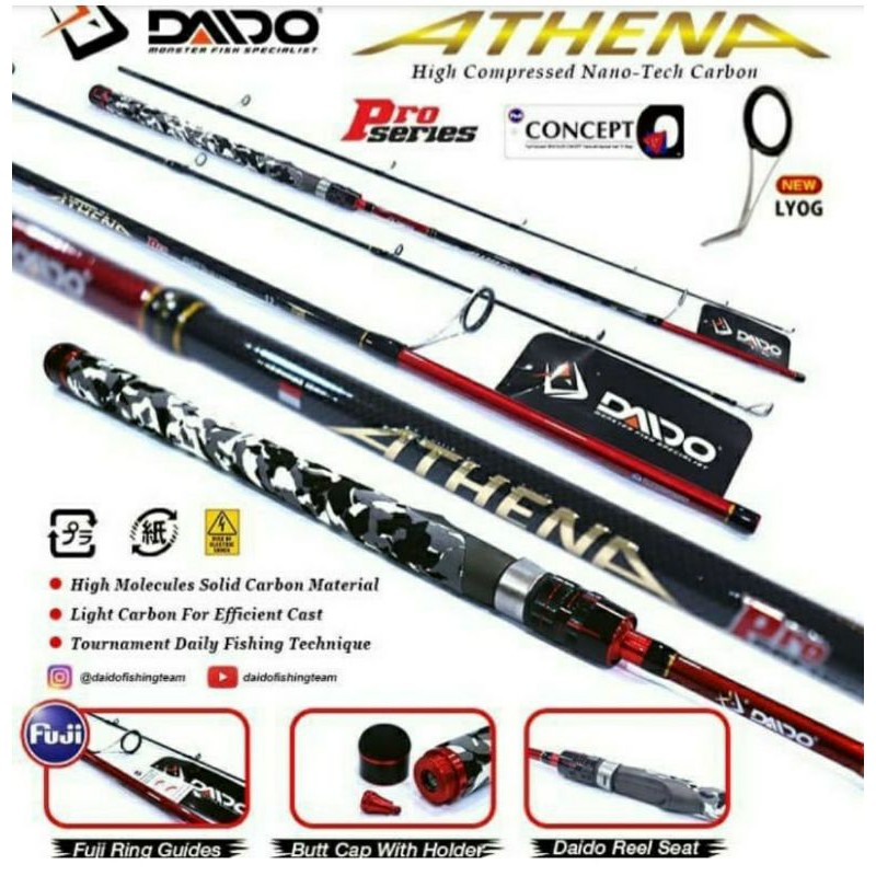JORAN DAIDO ATHENA PRO SERIES 602 FUJI 10-20LB