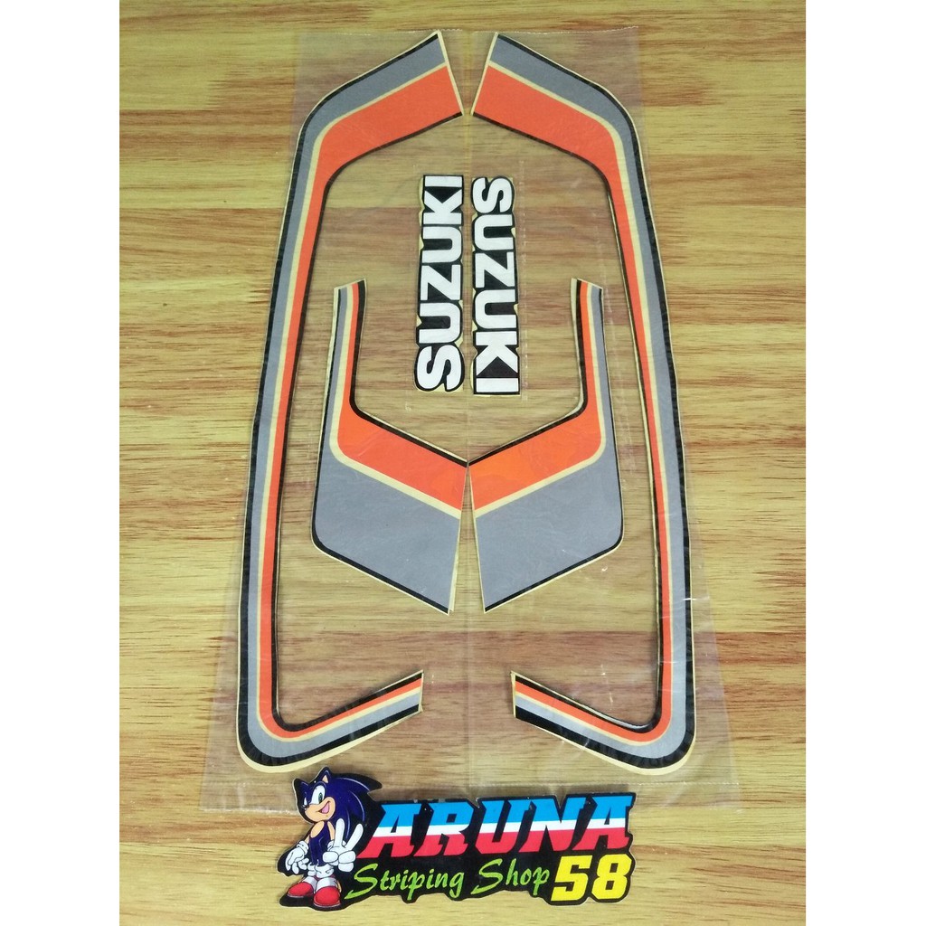 Stiker Striping Sticker Suzuki A100 A8 -Kode 001
