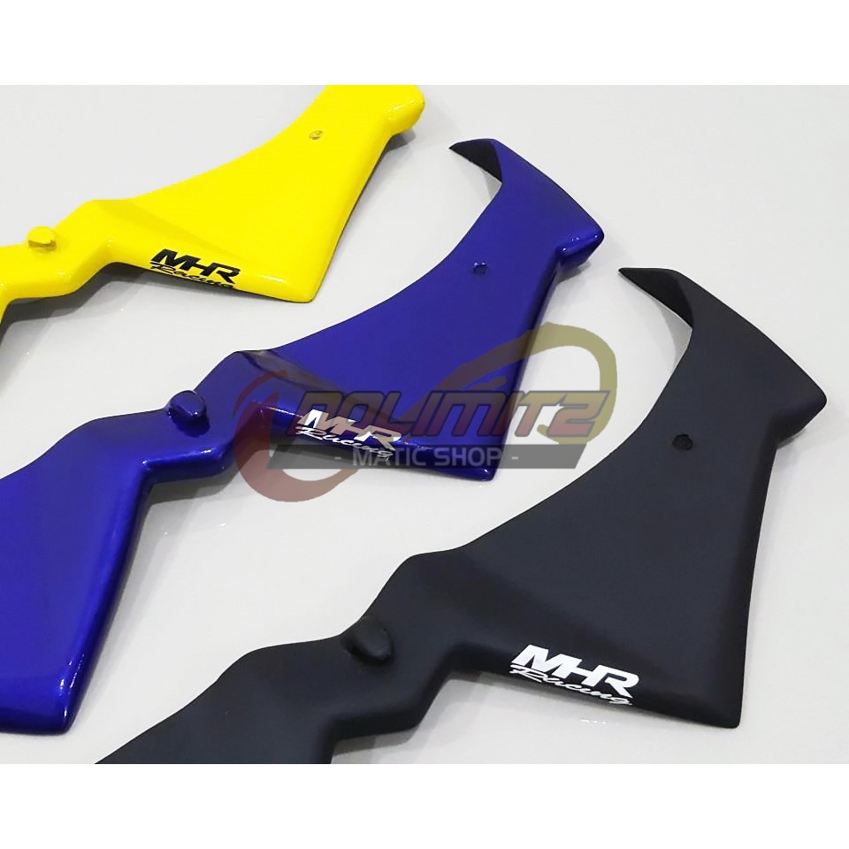 Winglet Air Scoop Lampu Depan MHR Yamaha Aerox 155