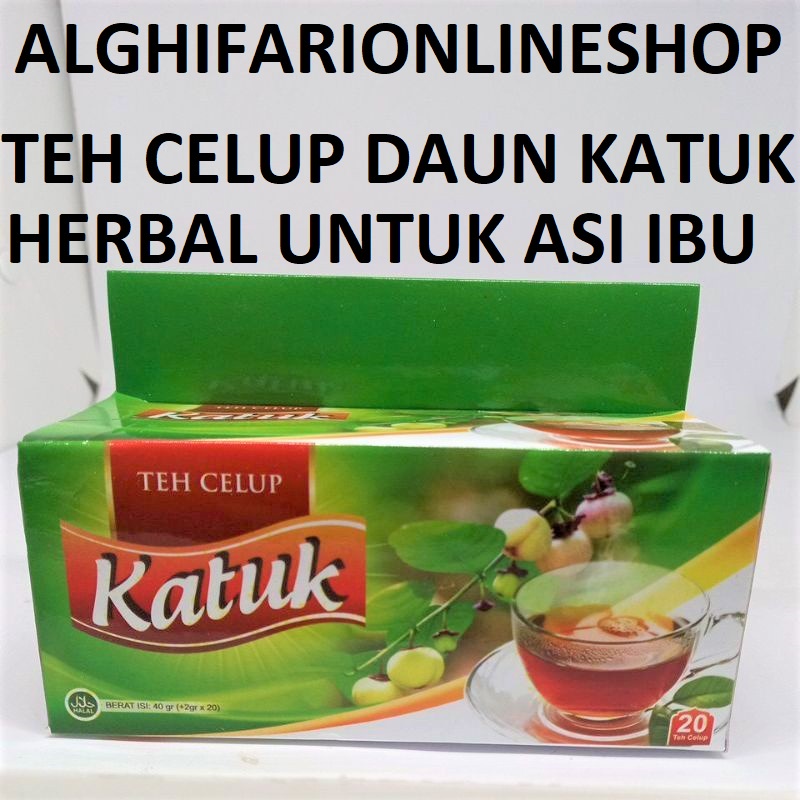 

Teh Celup Daun Katuk ORIGINAL Darusyifa TEH HERBAL Pelancar Asi