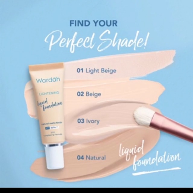 Wardah lightening foundation