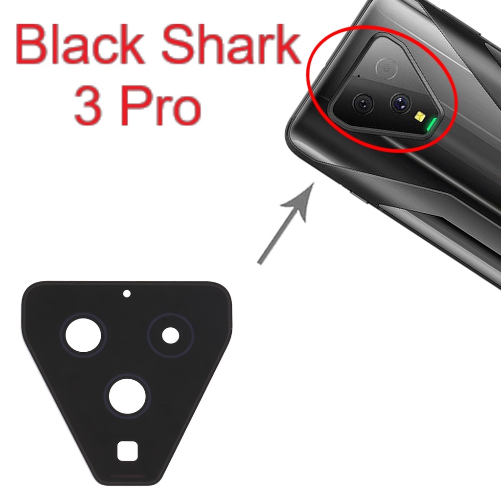 Lensa Kaca Kamera Belakang - Xiaomi Black Shark 3 Pro - BlackShark 3 Pro