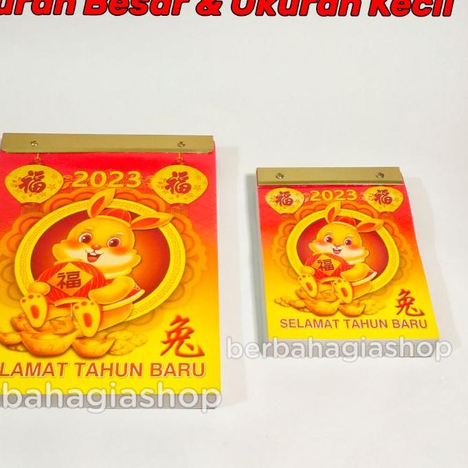 

Hot - Kalender Chinese Harian Sobek Tahun Baru Kelinci 2023 Ukuran Sedang / Calendar Robek China Jawa Arab Cina Lokal ~