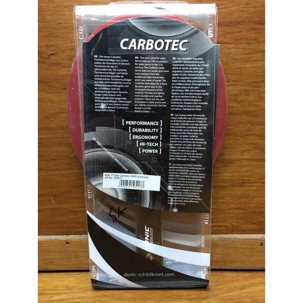 Terbaru Bet bat tenis meja pingpong Donic Carbotec 2000 original Diskon