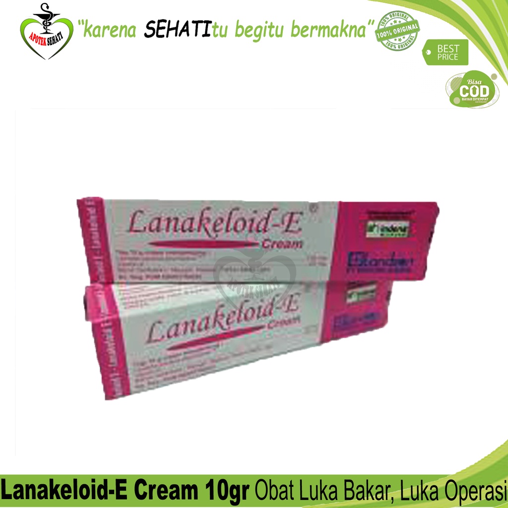 LANAKELOID E CREAM 10GR/SALEP UNTUK KELOID