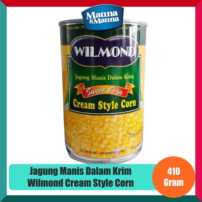 

Jagung Manis Dalam Krim Wilmond Cream Style Corn - 410 Gram