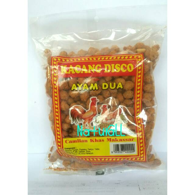 

Kacang Disco Cap Ayam Dua 450 gr