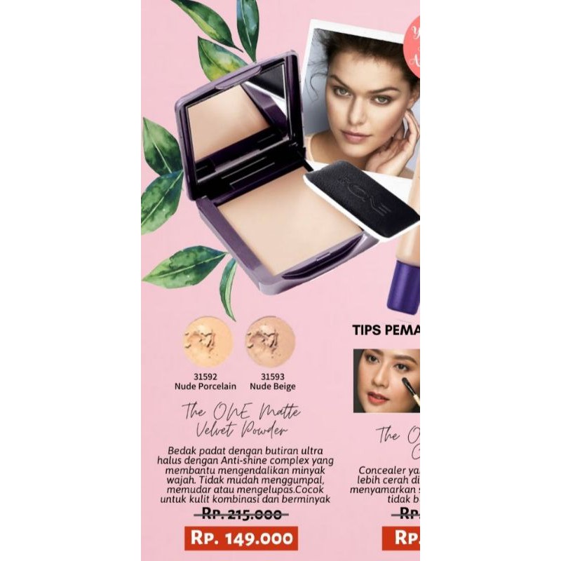 99 ORIFLAME "Bedak padat the One"