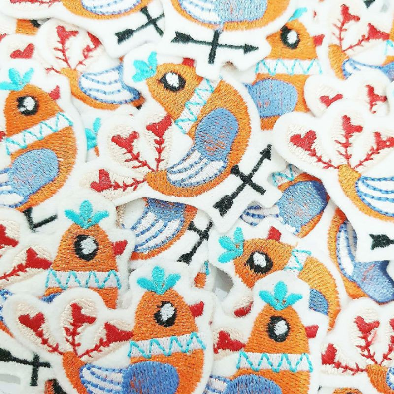 Patch Bordir Ayam